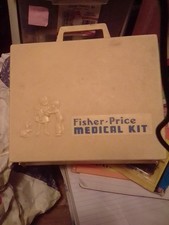 Vintage 1977 Fisher Price Medical Kit Doctor Nurse Play 936
