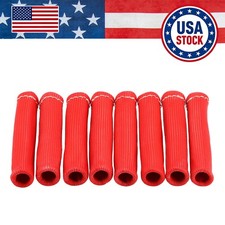 8x 2500 Spark Plug Wire Boots Protector Sleeve Heat Shield Cover For A