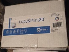 HP Printer Paper Office20 Paper 8.5 X 11 Letter Size 20lb 92 Bright 3 Ream