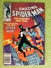 AMAZING SPIDER-MAN #252 VF Duty Free CANADIAN VARIANT 1st black costume RD8830