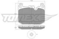 Bremsbelagsatz BremsklöTze Vorderachse FüR Mini Mini F56 F55 F57 F54 F60