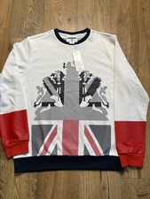 Adidas Stella McCartney Team GB Sweatshirt L BNWT 2016 Olympics Union Jack Crest