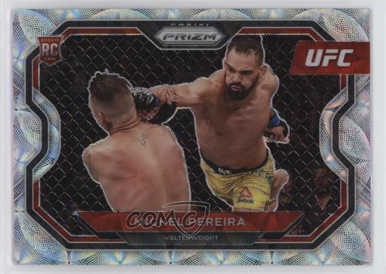 2021 Panini Prizm UFC Premium Box Set Scope 41/99 Michel Pereira Rookie RC 05or