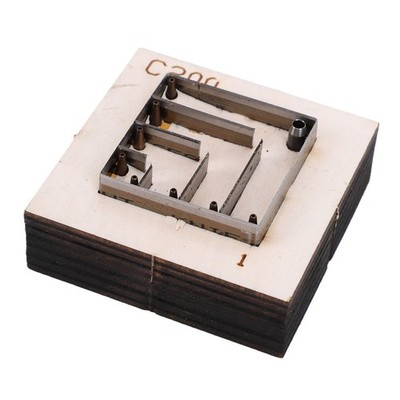 1x Schneeflocken Leder Cutting Die Für Präzise Schnitte Aus Holz