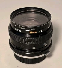 Vintage KIRON 28mm f/2.8 Lens Kino Precision Ø55mm Manual Focus Japan