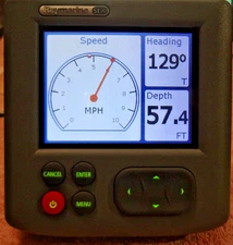 Raymarine ST70 Multifunction Auto Pilot Control Head w/ Cover & SeaTalkNG Cable