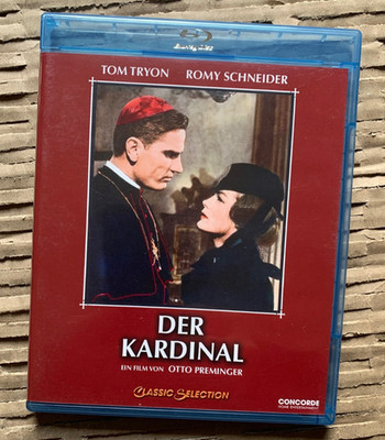 DER KARDINAL Romy Schneider BLU-RAY Tom Tryon JOHN HUSTON UNCUT Otto Preminger
