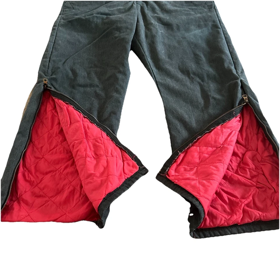 Monos aislantes vintage de pared Blizzard Pruf de los años 70 talla L regular hechos en EE. UU. Foto 4 de 4