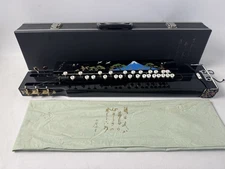 Koga Masao Taisho Goto Mt. Fuji Pattern Case Stringed Flute New SS2