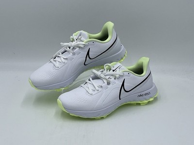 New Nike React Infinity Pro White Volt Green Black Golf Shoes CT6620-109 Men 10