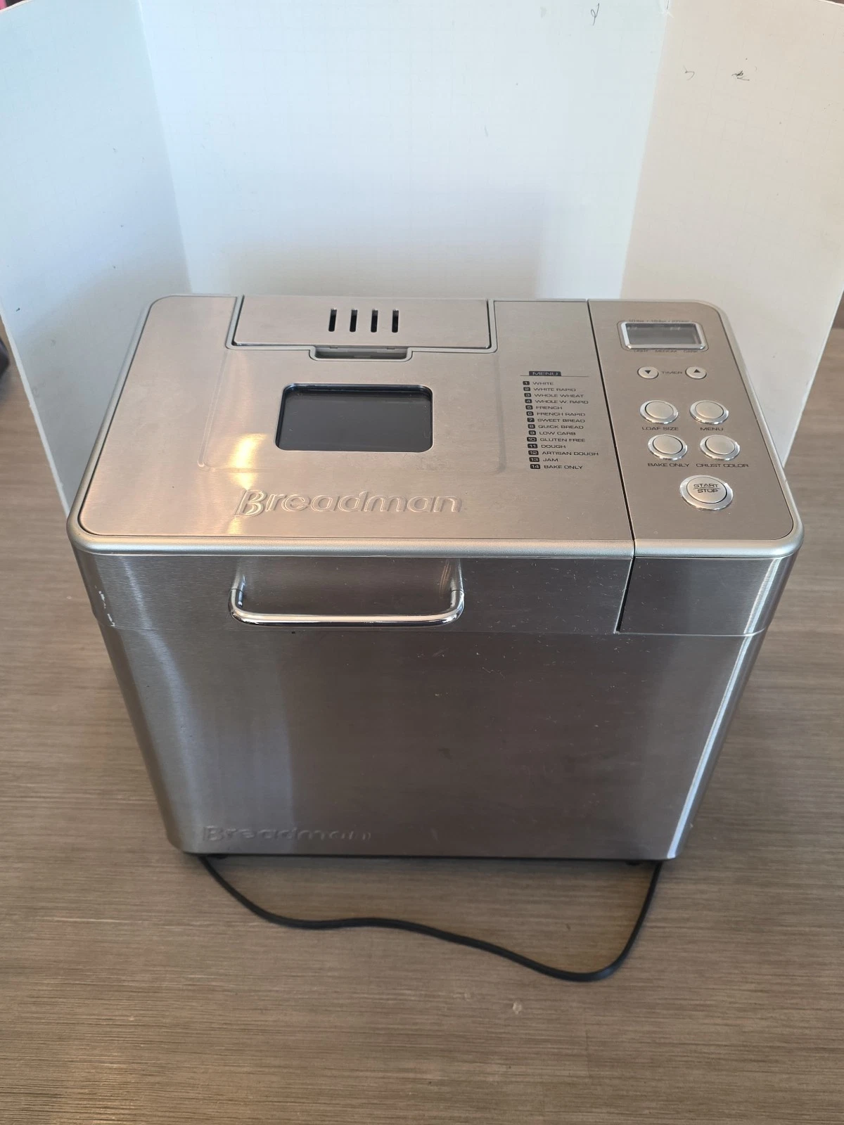 Breadman BK1060SQ Professional Bread Maker Stainless Steel
Opens in a new window or tab