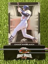 2025 Leaf Metal Chuck Knoblauch Silver /99 SP