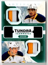 2016-17 Artifacts Tundra Teammates Duos Materials Spectrum Rasmus