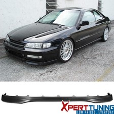Fit 96-97 Honda Accord T-r Style Pu Front Bumper Lip Spoiler