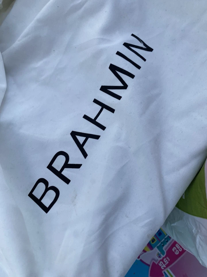 Bolso de mano de cuero Brahmin Foto 3 de 4