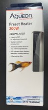 Aqueon Preset Aquarium Heater 200 Watts for Aquariums up to 75 Gallons 2541