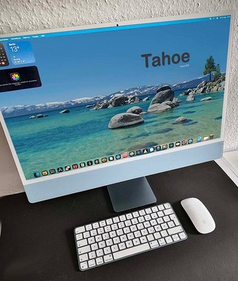 Apple iMac 24'' 2023 M1 neues Modell Touch-ID Top Zustsand