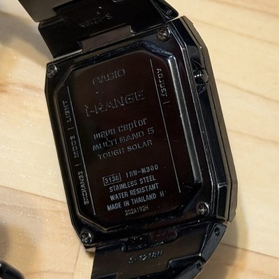 Casio I-RANGE IRW-M300 Solar Atomic Multiband 5 Neg Display