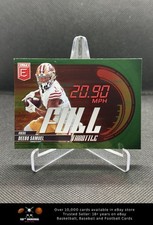 2025 Donruss Elite Full Throttle Green FOOTBALL #25 Deebo Samuel