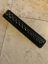 Snap On 12 Pc 3/8” Dr  Shallow Metric Socket Set 212FSMY