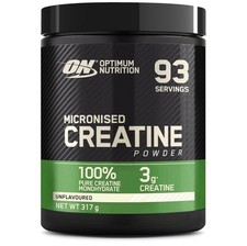 Optimum Nutrition Kreatin Pulver, Geschmacksneutral, 317g, 93 Portionen