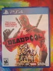 DEADPOOL - PS4 - US VERSION - GAME IN CASE WITH COVER-ART - ALL IN GREAT SHAPE