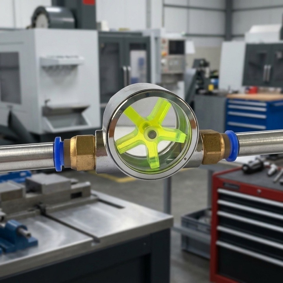 Industrial Water Flow Indicator for Engraving Machine Cooling ...