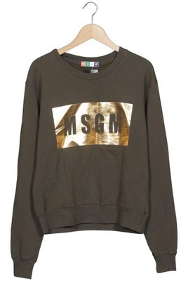 MSGM Sweater Damen Sweatpullover Sweatjacke Sweatshirt Gr. M Baumwol... #uruthuf