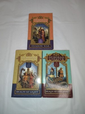 Ruby Throne Trilogy Set Deborah Chester Shadow War Realm of Light Reign of Shado