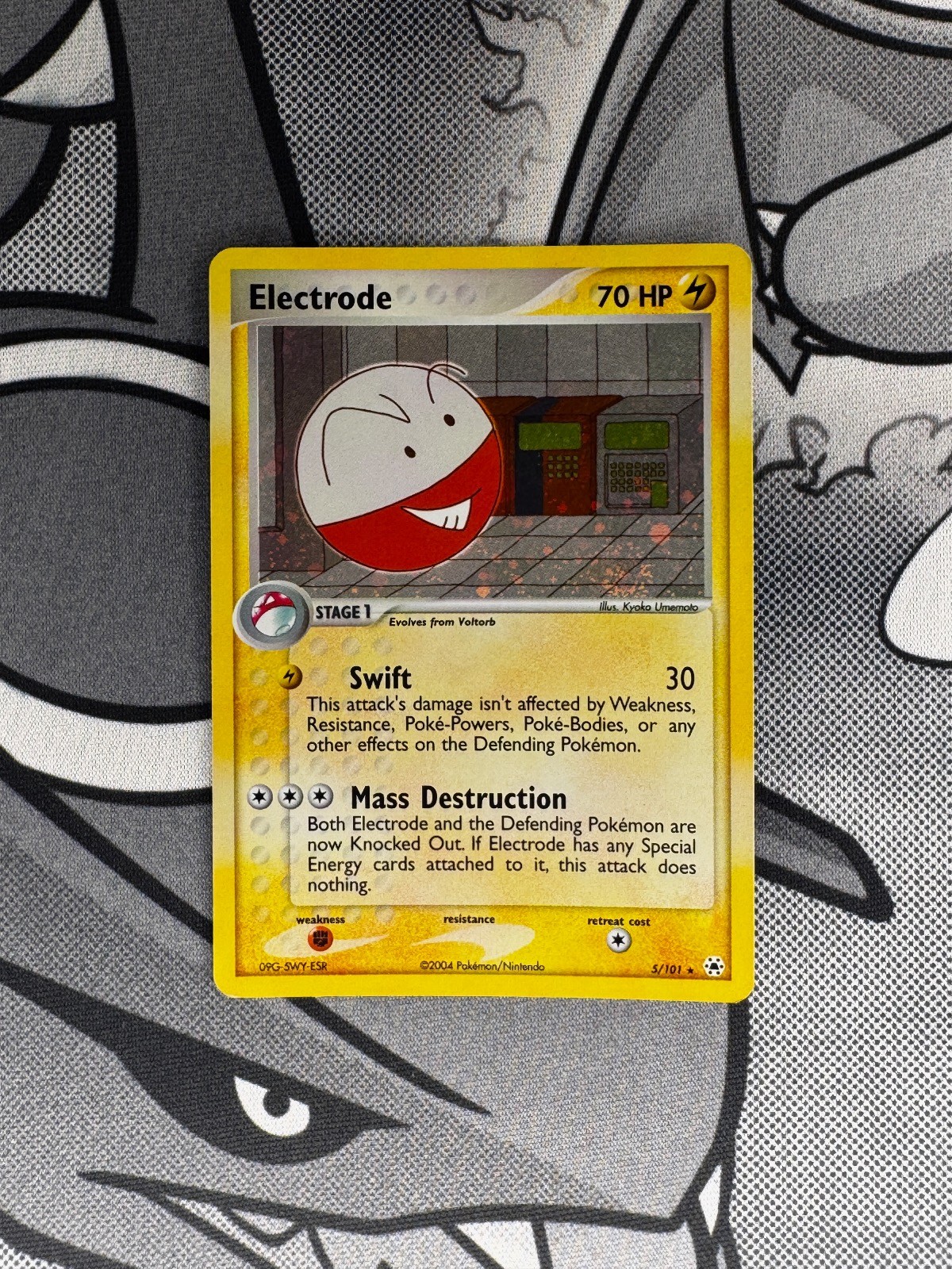 🔥 ELECTRODE 5/101 R HIDDEN LEGENDS POKEMON 🔥