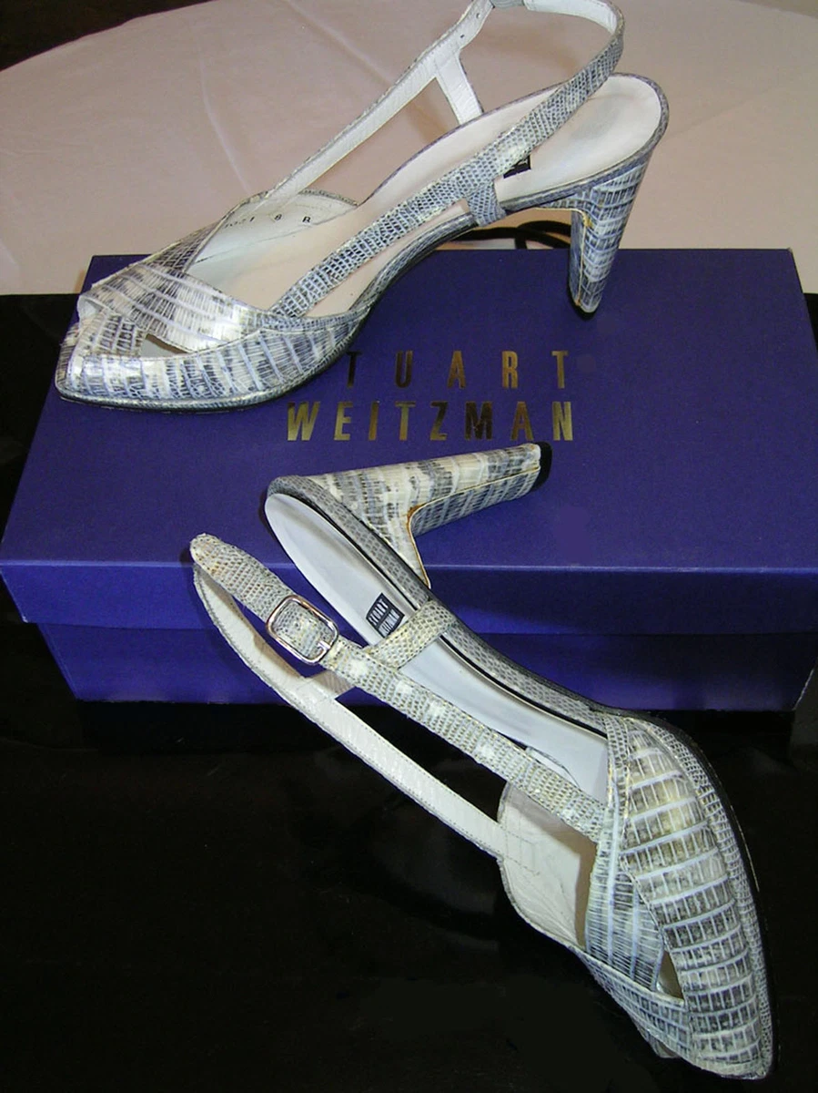 Stuart weitzman deals snakeskin shoes