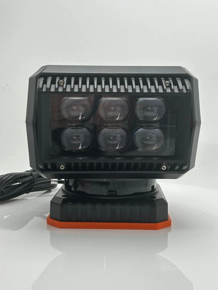 Luce di ricerca LED 360° telecomando wireless per fuoristrada veicolo camion barca camion - Immagine 2 di 4