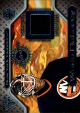 2000-01 Titanium Game Gear #109 Wade Flaherty Jersey Card