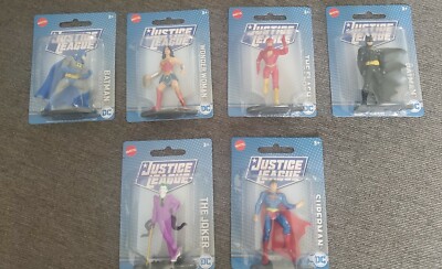 Justice League DC Comics Toys Batman Superman Mattel Joker Flash Mini Figures