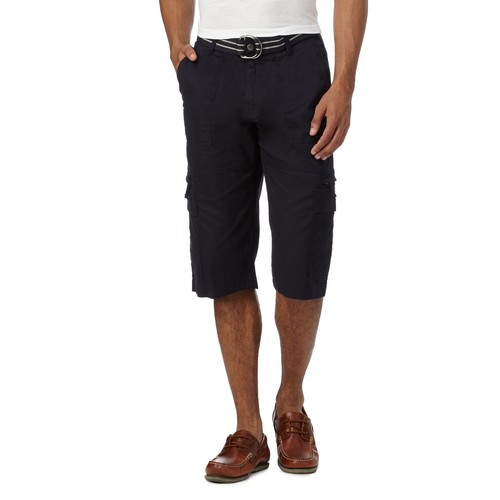 Mens Maine New England Navy Belted 
