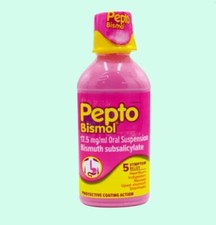 Image of Pepto-Bismol Liquid for fast relief of heartburn and indigestion.