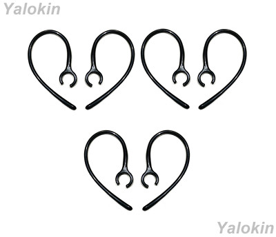 6pcs (SK-CHP) Replacement Earhooks Earloops for Rocketfish EX7, RF-EX7 