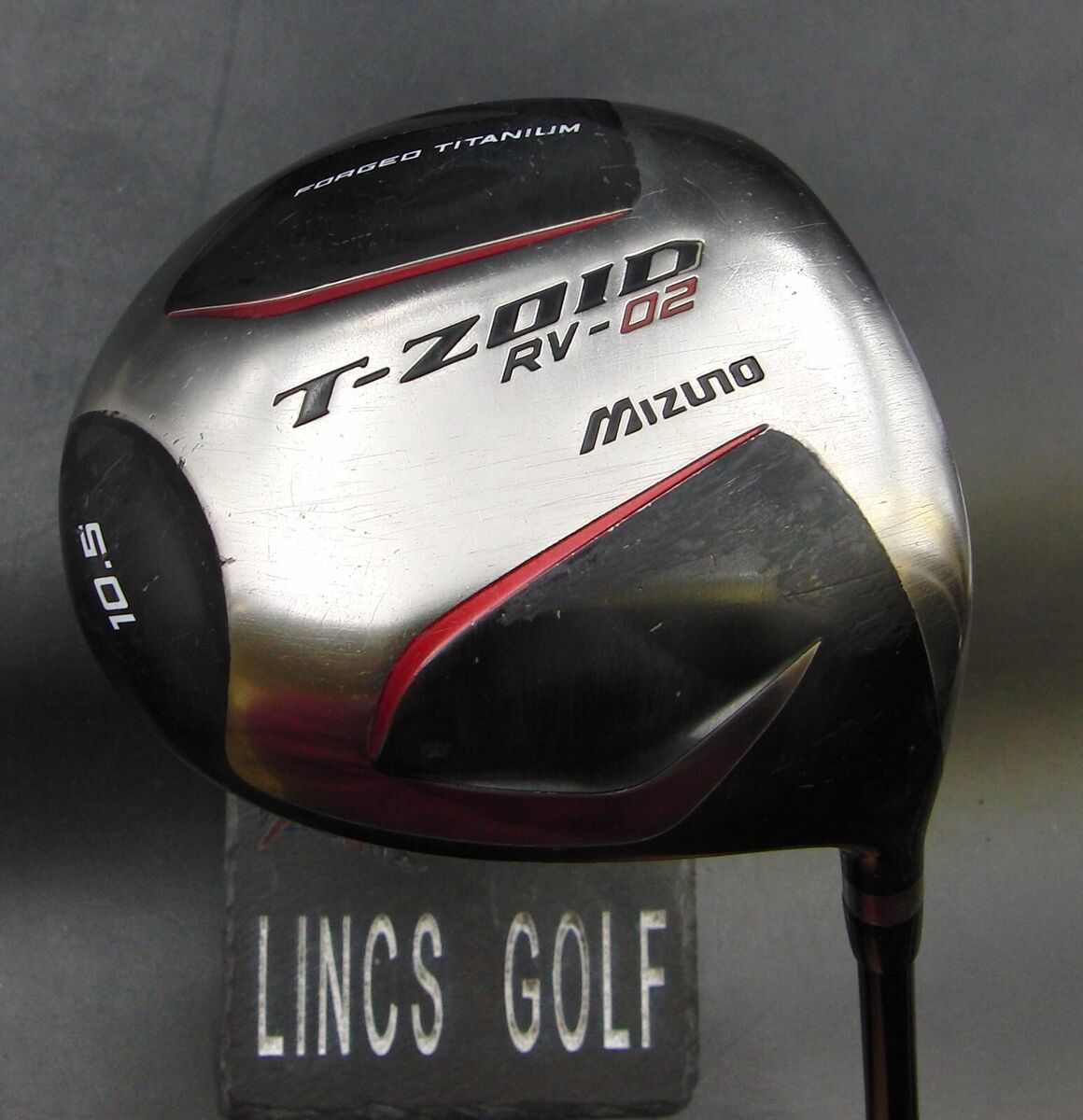 Mizuno T-Zoid RV-02 10.5° Driver Stiff Graphite Shaft Mizuno Grip Mizuno T-Zoid RV-02 10.5° Driver Stiff Graphite Shaft Mizuno Grip