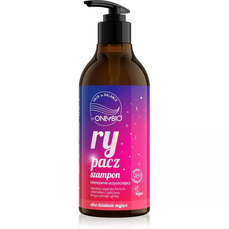 OnlyBio Hair in Balance Rypacz Deep Cleansing Shampoo Formula 400ml Care Set - Image 2