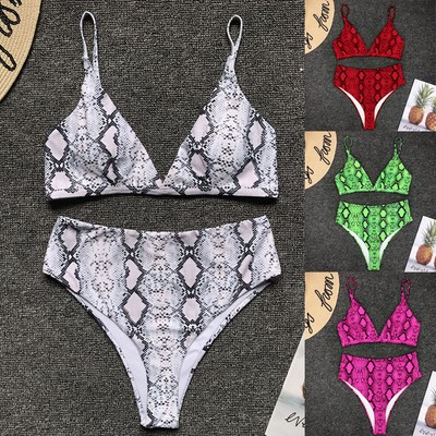 snakeskin swimming costume