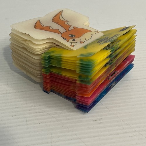Digimon Digi-Clix Pop Up Cards x 26 Bulk Lot Tazo Retro Vintage Collectible - Picture 24 of 24