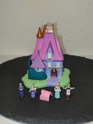Polly Pocket Disney Cinderella Stepmother`s House  % + Extra Figur Stiefmutter