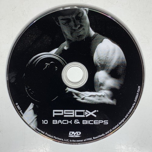 P90X Back & Biceps Beachbody The Workouts Disc 10 Replacement Disc Free