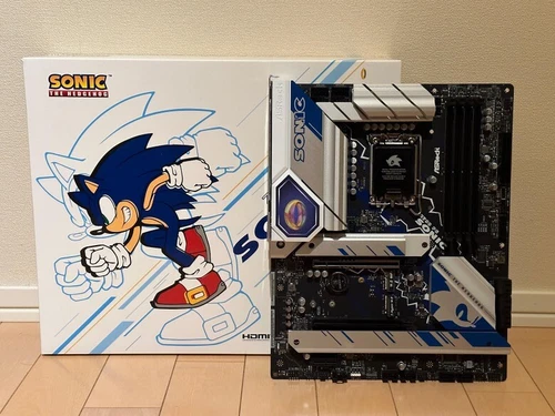 AsRock Micro ATX Motherboard B760M PG SONIC WiFi LGA 1700 HDMI USB with Box New