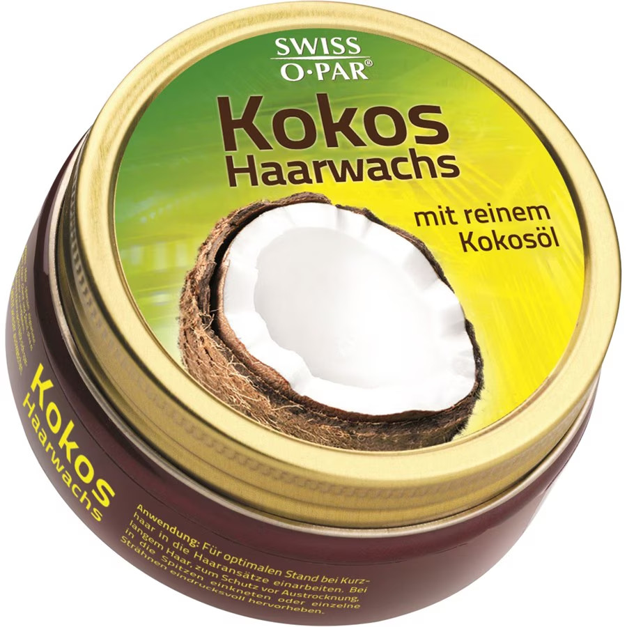 "Swiss O Par" Kokos Haarwachs mit reinem Kokosöl Wax Look Styling 100 ml OVP NEU