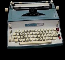 1967 Typewriter Montgomery Ward Signature Electric 1010 AS IS  Parts Only thumbnail