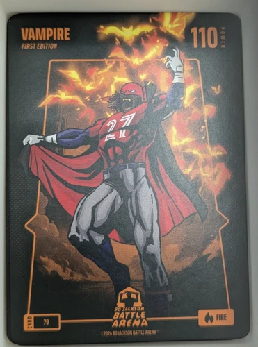 FIRE Bo Jackson Battle Arena Alpha First Edition VAMPIRE 79