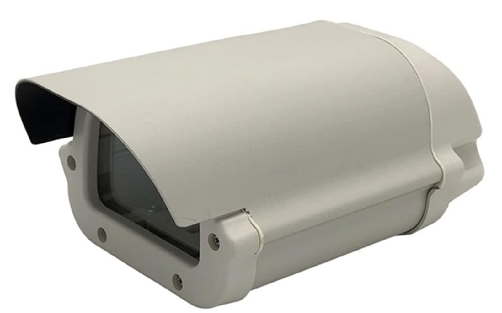 6inch Security CCTV Camera Housing Case Clear Glass Without Lens Cutout