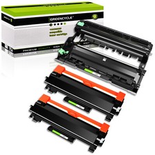 2× TN760 Toner + 1× DR730 Drum Fits for Brother MFC-L2710DN MFC-L2713DW L2715DW