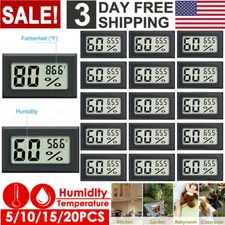 5/15/20 X Mini Digital Indoor Thermometer Hygrometer Temperature Humidity Meter